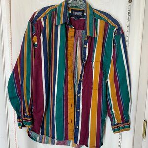Vintage Women's Striped Shirt